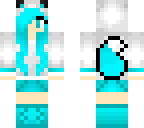 blue fox girl