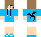blue girl