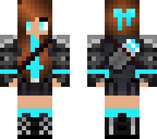 blue girl