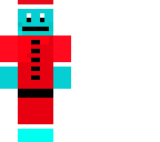 blue santa