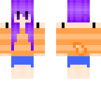 casual purple goat