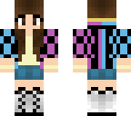 checkered jacket girl