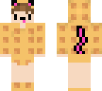 chibi waffle baby cat boy