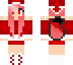 christmas fox girl