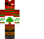christmas foxy skin