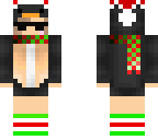 christmas penguin swag girl