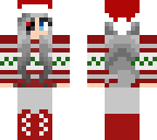 christmas robot girl