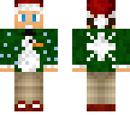 christmas skin sweater