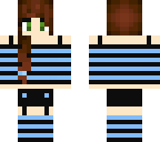 cool stripe girl