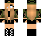 cut army girl