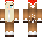 cute raindeer girl