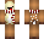 deer with scarf