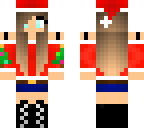 edited christmas girl