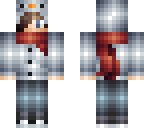 fixed snow man skin