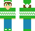 green santa