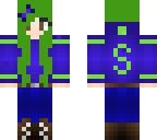 green squid girl