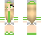 green tomboy girl