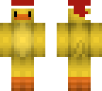 lil ducky with a holiday hat