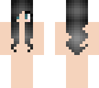 not mine black hair girl skin base