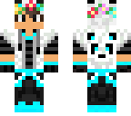 panda flower crown