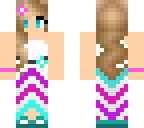 pink and blue dress fixed