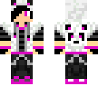 pink cool panda hoodie