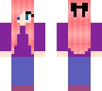 pink haired girl