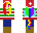 ponied-up christmas rainbow dash