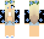 pretty blue girl