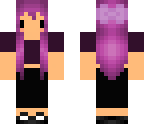 purple haired chibi