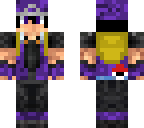 purple pokemon trainer