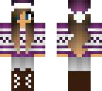 purple santa