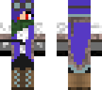 purple theif girl