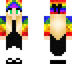 rainbow girl
