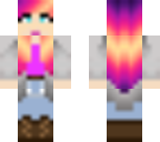 rainbow girl