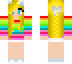 rainbow girl