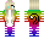 rainbow tiger girl