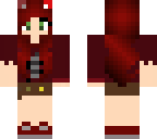 red worn out minecraft