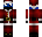 santa cookie monster
