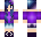 skin edit purple