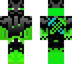 the green gamer enderman