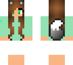 turqoise wolf girl