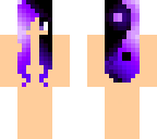 yin yan purple hair base