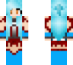 asuna red blue mix