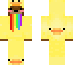 bear in a duck onsie