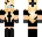 black dress
