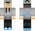 blue blonde nike boy