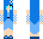 blue dress