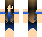 blue girl