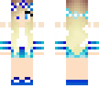 blue girl